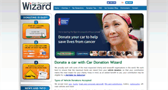 Desktop Screenshot of cardonationwizard.com